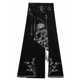 Serre-taille brodé de dragons