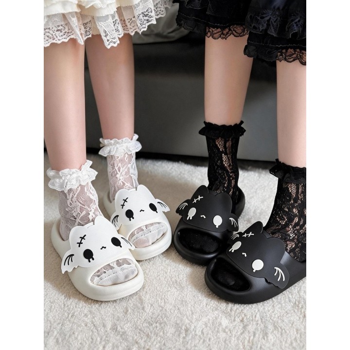 Chaussons chauve-souris dark kawaii