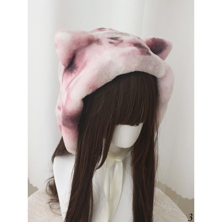 Bonnet fait main à oreilles de chat – 8 modèles