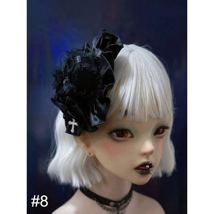 Mini chapeau gothique à nœuds sur pinces – 14 modèles