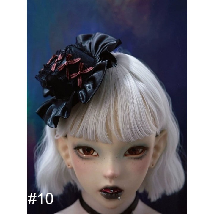 Mini chapeau gothique à nœuds sur pinces – 14 modèles