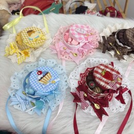 Mini chapeau lolita boîte à bonbons à nœud – 7 modèles
