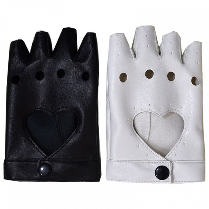 Gants à cœur ajouré – 3 coloris