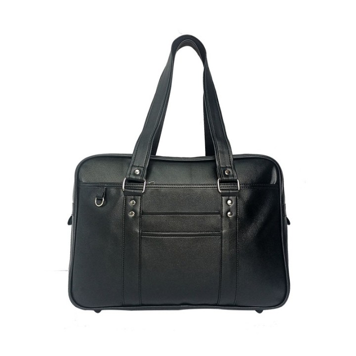 Sac d'épaule JK noir grande contenance