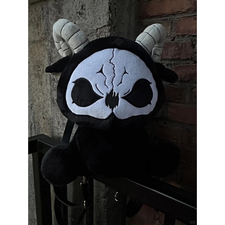 Sac à dos gothique noir et blanc