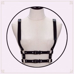 Ceinture harnais steampunk gothique lolita