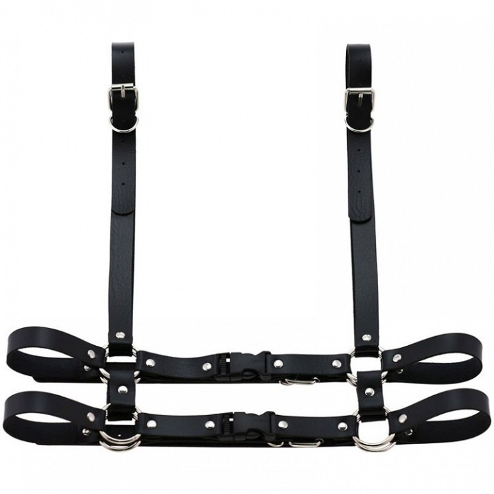 Ceinture harnais steampunk gothique lolita