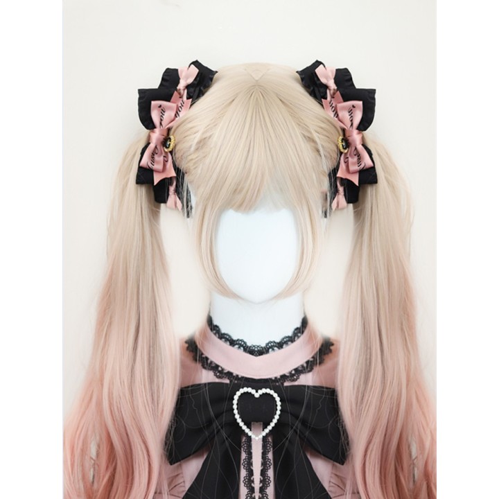Barrette nœud Jirai Kei – 3 coloris