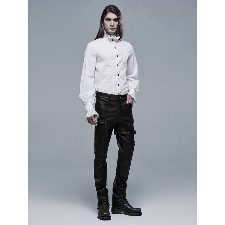 Chemise gothique homme blanche « Aristocrate »