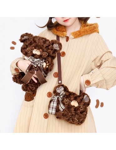 Sac bandoulière Peluche Ours Paresseux