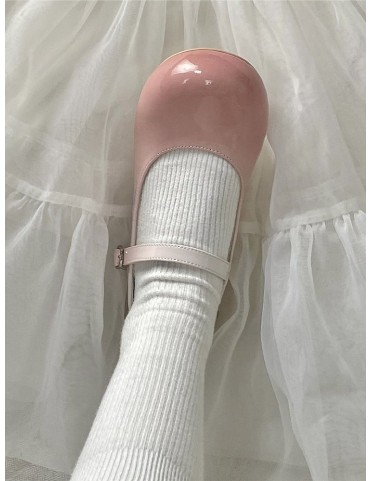 Mary Janes roses dégradées